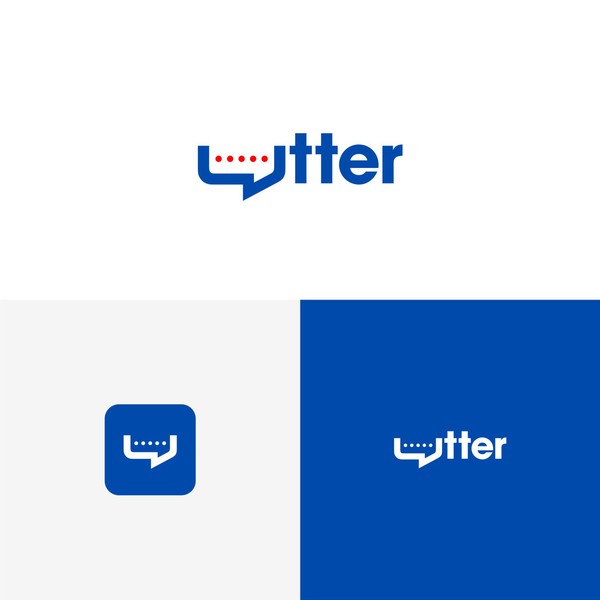 Design by deetskoink titled "Bold logo for utterreview.com"