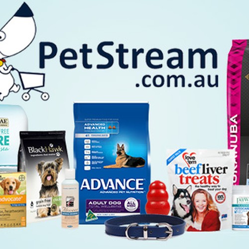 EASY facebook cover photo for an ONLINE PET STORE. Design by Grafikkstudio