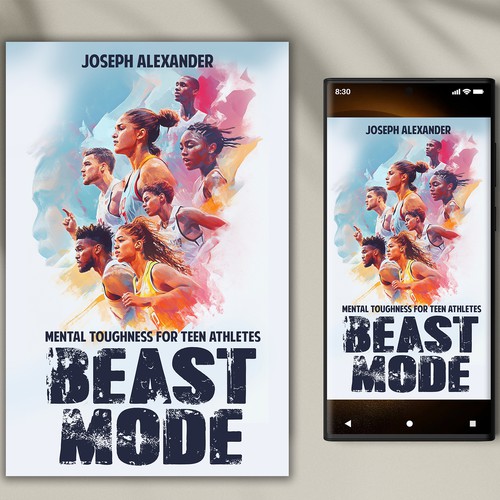 Beast Mode - Book cover design for teen mental toughness Design by Minimal Work
