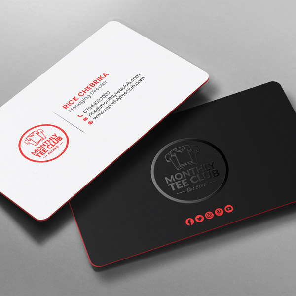 Business card design