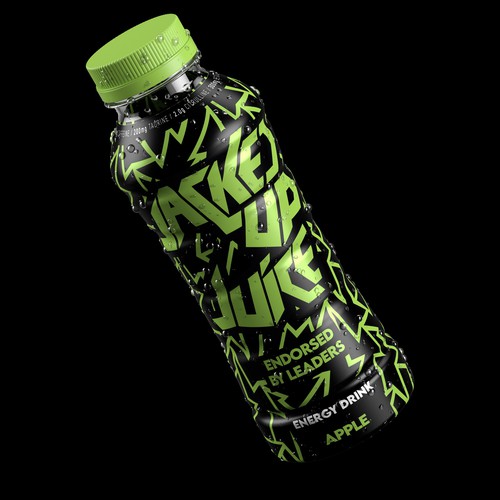 Jacked Up Juice Energy Drink Design by natalino