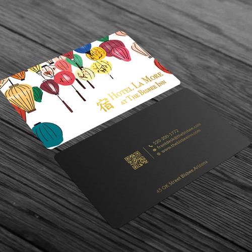 Business Card for Boutique Hotel Design by Roni_