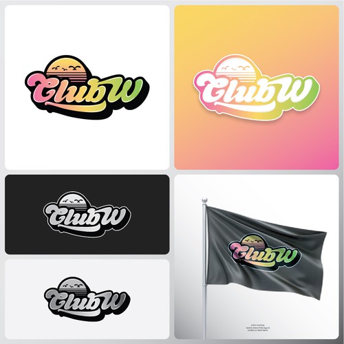 Retro-Cool Logo/Brand Launch For New Youth Volleyball Club Design by semburat