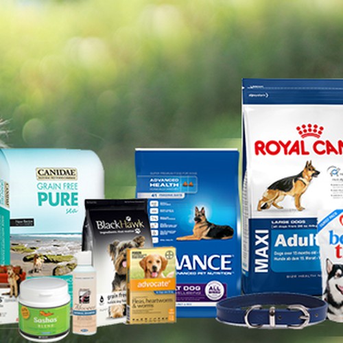 EASY facebook cover photo for an ONLINE PET STORE. Design by Grafikkstudio