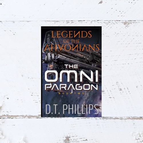 Book Cover Design for a Fantasy Book Design by Tifografittee