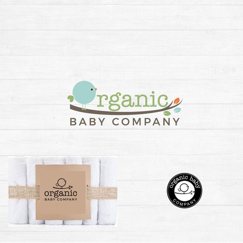 Organic Baby Company needs Fun Clean Logo Design by brana