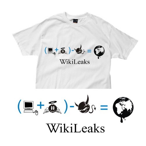 New t-shirt design(s) wanted for WikiLeaks Ontwerp door 1747