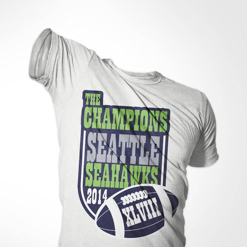 Seahawks super bowl hot sale 49 champions shirt