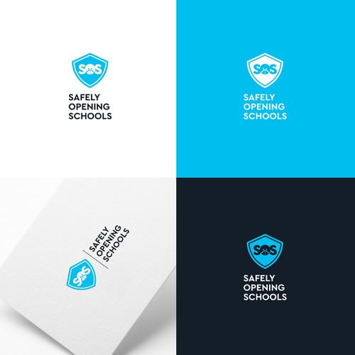 Logo for a group of Super Hero's working to get Kids back to school Design by Argim