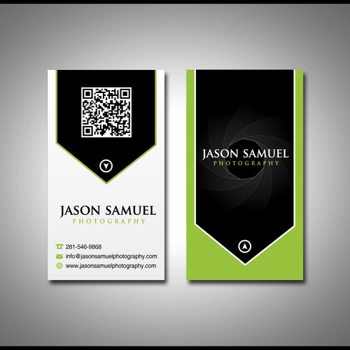 Business card design for my Photography business デザイン by Bayhil Gubrack