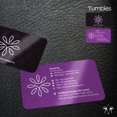 コンペ「Create a Business Card for Yumbles! A Young Dynamic Fermented Foods Company Based in Hong」のデザイン by sadzipさん 