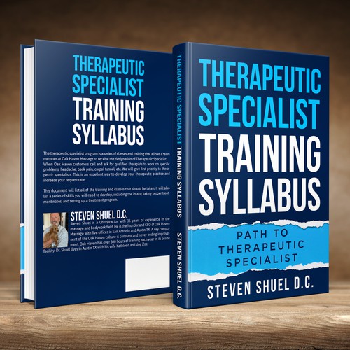 Book Cover..... Training Syllabus Design by studio02