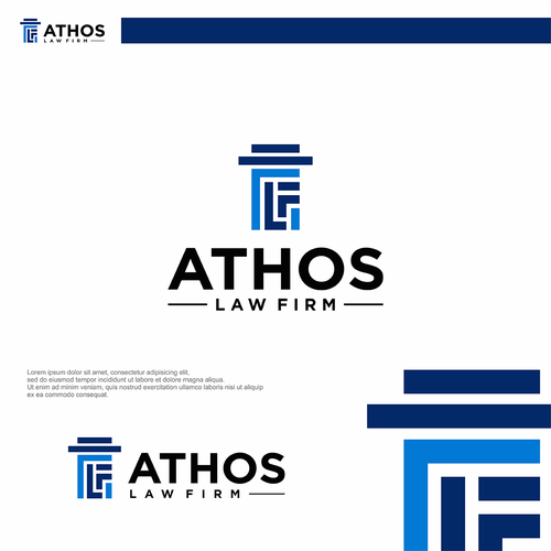 Design  modern and sleek logo for litigation law firm Design by Mac _An