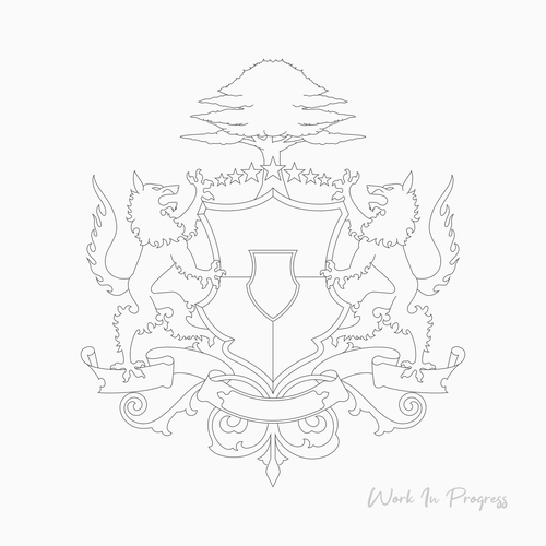 Family Coat of Arms Design Design von Gasumon