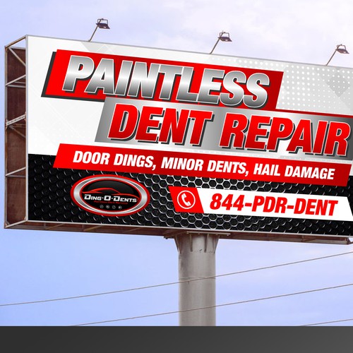 We Fix Dents banner Design by monodeepsamanta