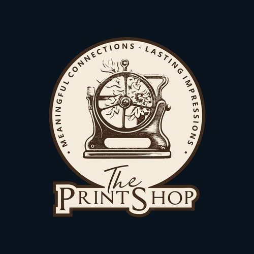Reviving An Old Print Shop Design by DesinNIK