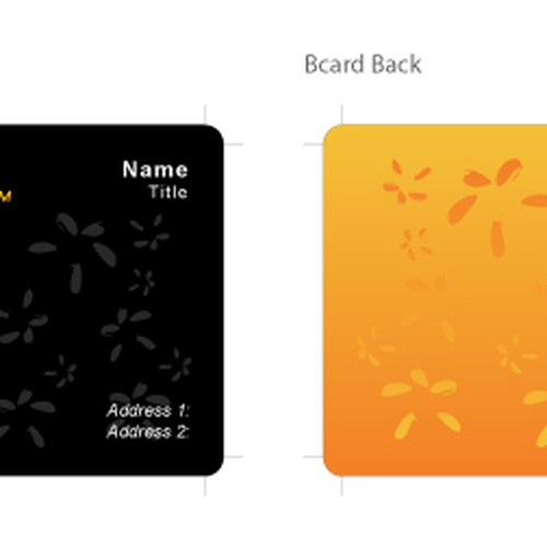 Business Card Design for Digital Media Web App Diseño de Custom Logo Graphic