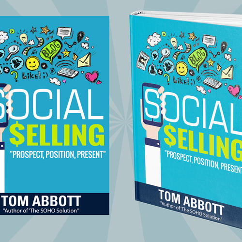 Creative Social Media Book Cover Design by BookDoctor