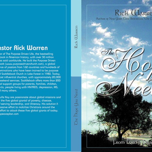 Design Rick Warren's New Book Cover Design réalisé par VasconesForces