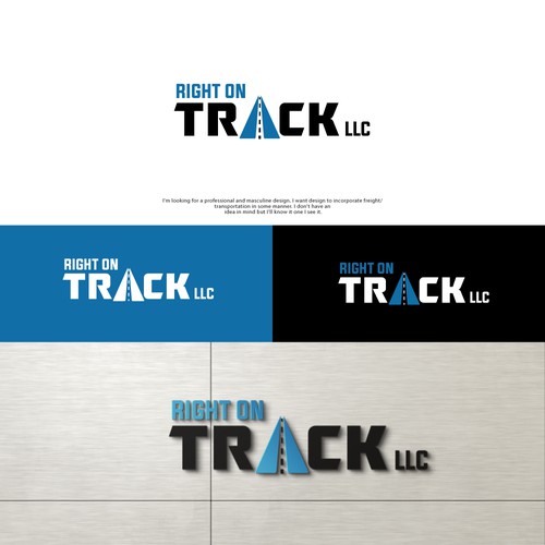 Masculine and Professional Logistic/Freight Broker Logo Design Design by Web Hub Solution
