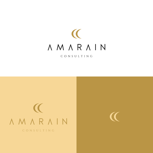 Amarain - a logo to represent different cultures, diversity and openness Design by Alina7