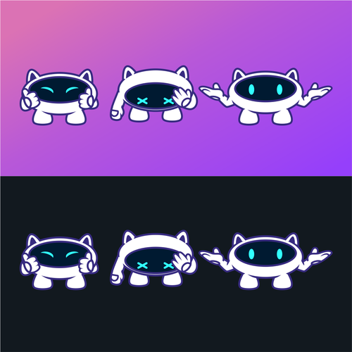 ProBot (the discord bot) needs a mascot for rebranding. Design réalisé par palugongso