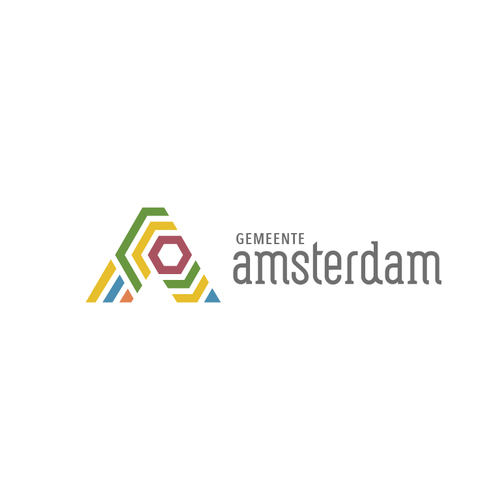 Community Contest: create a new logo for the City of Amsterdam Ontwerp door O Ñ A T E