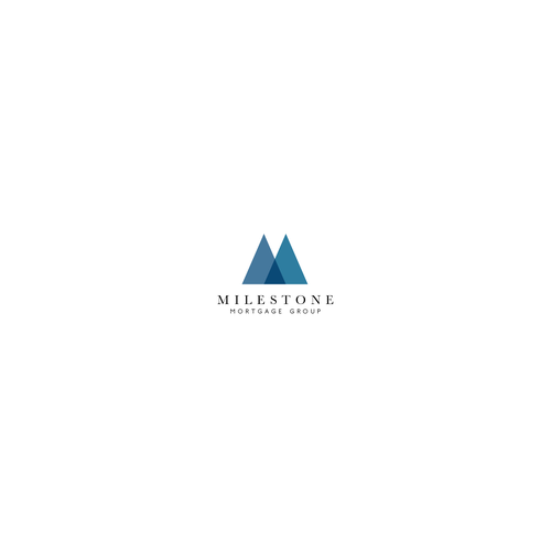 Milestone Mortgage Logo Design by EWMDesigns