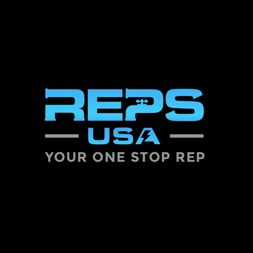 Rep's USA Logo Design by Ekyrt