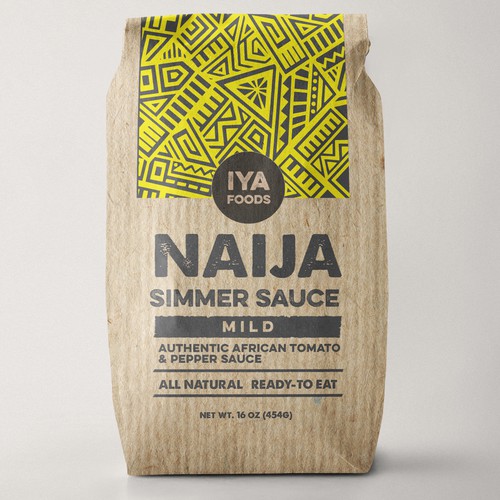 Fun catchy packaging design for food Diseño de EM180