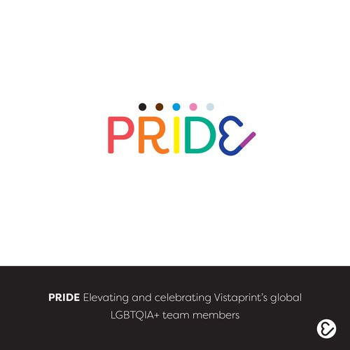 Logo for Pride (Global LGBTQ+ Employee Resource Group) Design by Creative Kindness