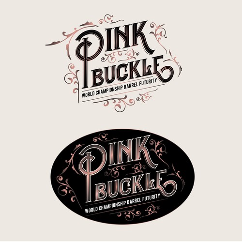 Pink Buckle World Championship Barrel Futurity | Logo & brand identity ...