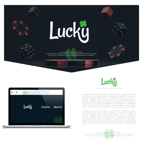 Lucky - Design a powerful brand package for a new betting site Design by Zulian_NZ