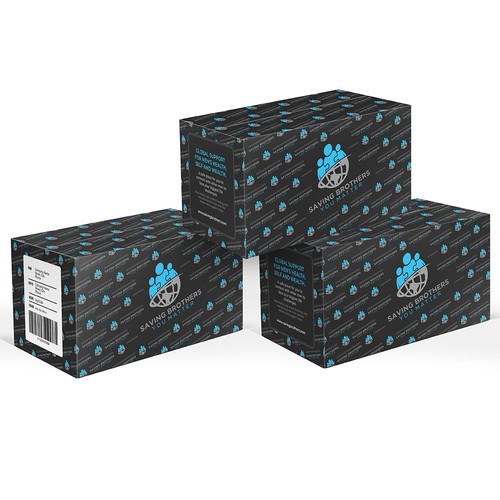 コンペ「Create a Cool Shipping Box for a Global Organisation」のデザイン by 18-Designsさん 