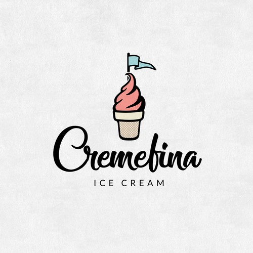 Awesome Ice cream shop | Logo & brand identity pack contest