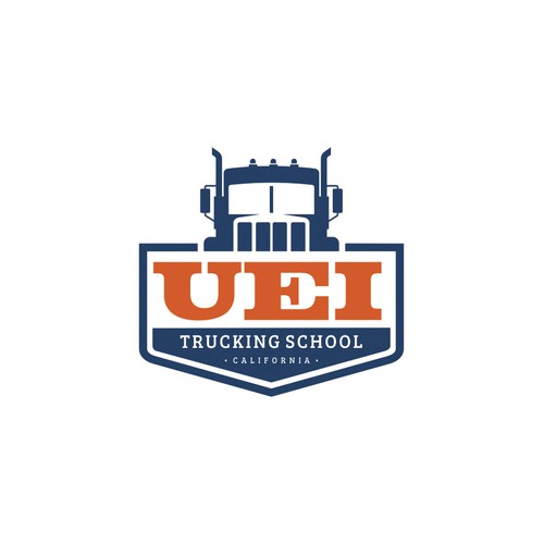 Truck Driving School Logo Design by sgcan