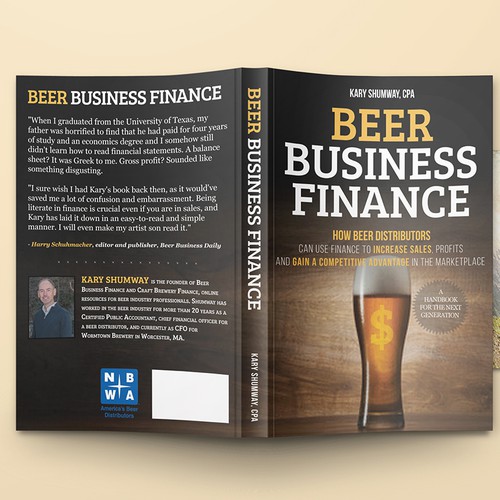 Design an award-winning book cover for the beer business Design by Ciusan