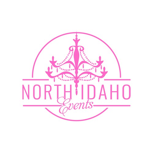 Obnoxiously unique, fun, feminine and memorable EVENT business logo!!! How creative can YOU be? Design by creaturescraft