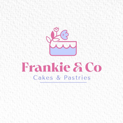 Fun logo for cake shop in Lisbon Design by Marea Design