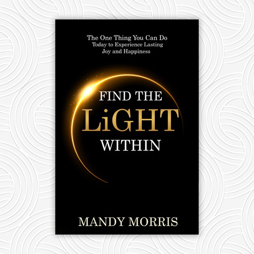 Book cover “find the light within” Design by ßež@leL