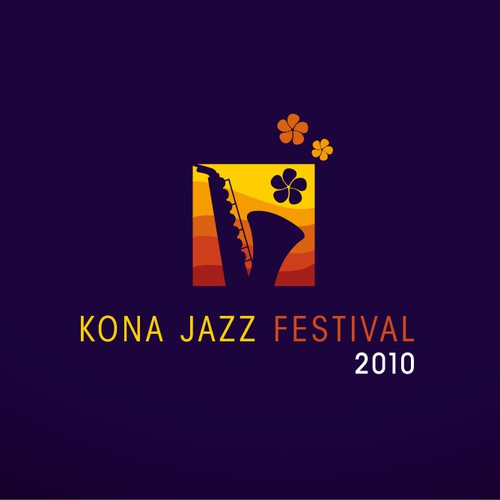 Logo for a Jazz Festival in Hawaii Diseño de vebold