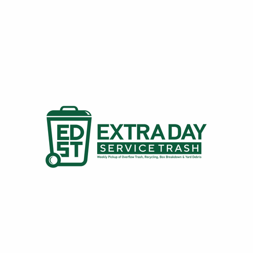 Trash Service Logo Design by JANTUNGHATI