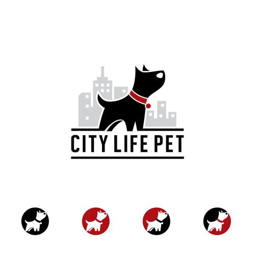 "City Life Pet" brand logo for a dog line Design by Bossall691