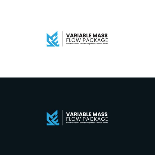 Falkonair Variable Mass Flow product logo design Design by @hSaN