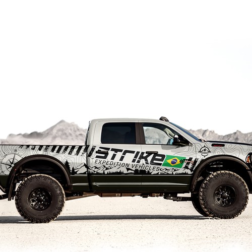 We need a great wrap design for STK EXPEDITION VEHICLES Design by Art Mahno ✔