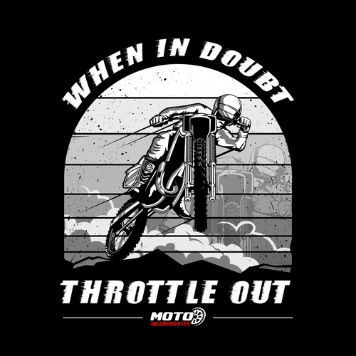 Vintage MX T-Shirt Design to Appeal to Motocross Enthusiasts Design by benj638