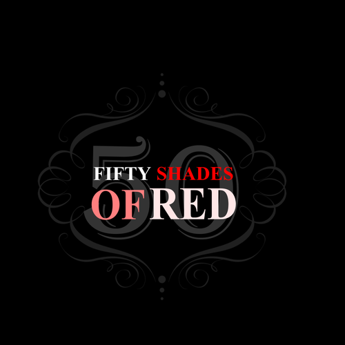 Logo for "50 Shades of Red" themed party Design by LogoLab77