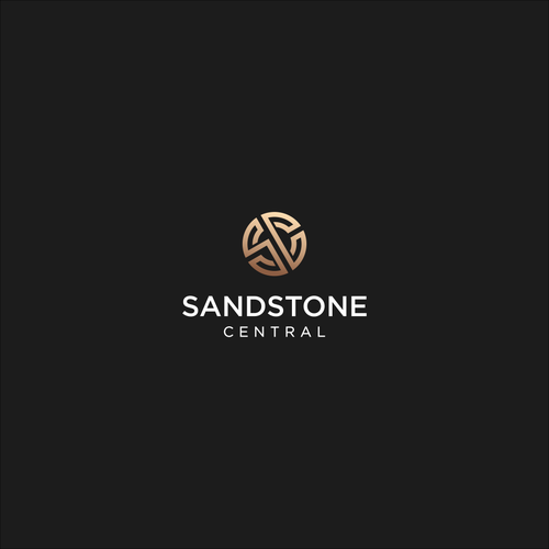 Corporate logo for a sandstone quarry Design by Andhita