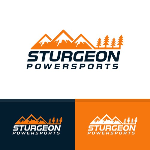 Design a Mountain Logo and Icon for Powersports Company to Appeal to Male UTV Recreational Riders Design by Rekker