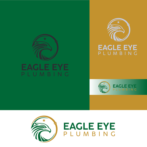 Eye catching and very marketable logo for plumbing company. The company name is Eagle Eye Plumbing Design by Lalax